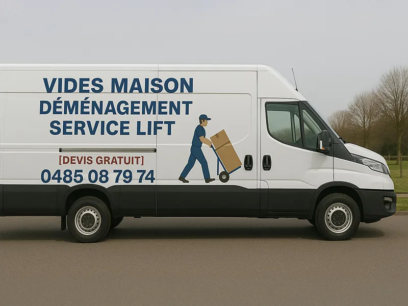 Camion débarase tout